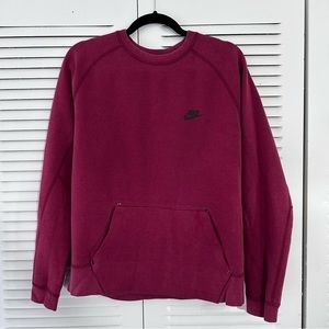 Men’s Burgundy Nike crewneck Size M